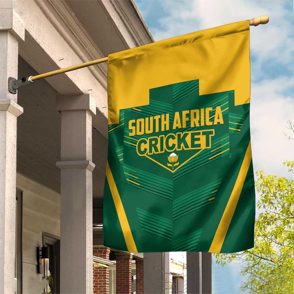 South Africa Cricket Garden Flag SA Protea Woza Nawe