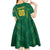 Custom South Africa Cricket Kid Short Sleeve Dress SA Protea Woza Nawe