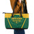 South Africa Cricket Leather Tote Bag SA Protea Woza Nawe