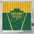 South Africa Cricket Shower Curtain SA Protea Woza Nawe