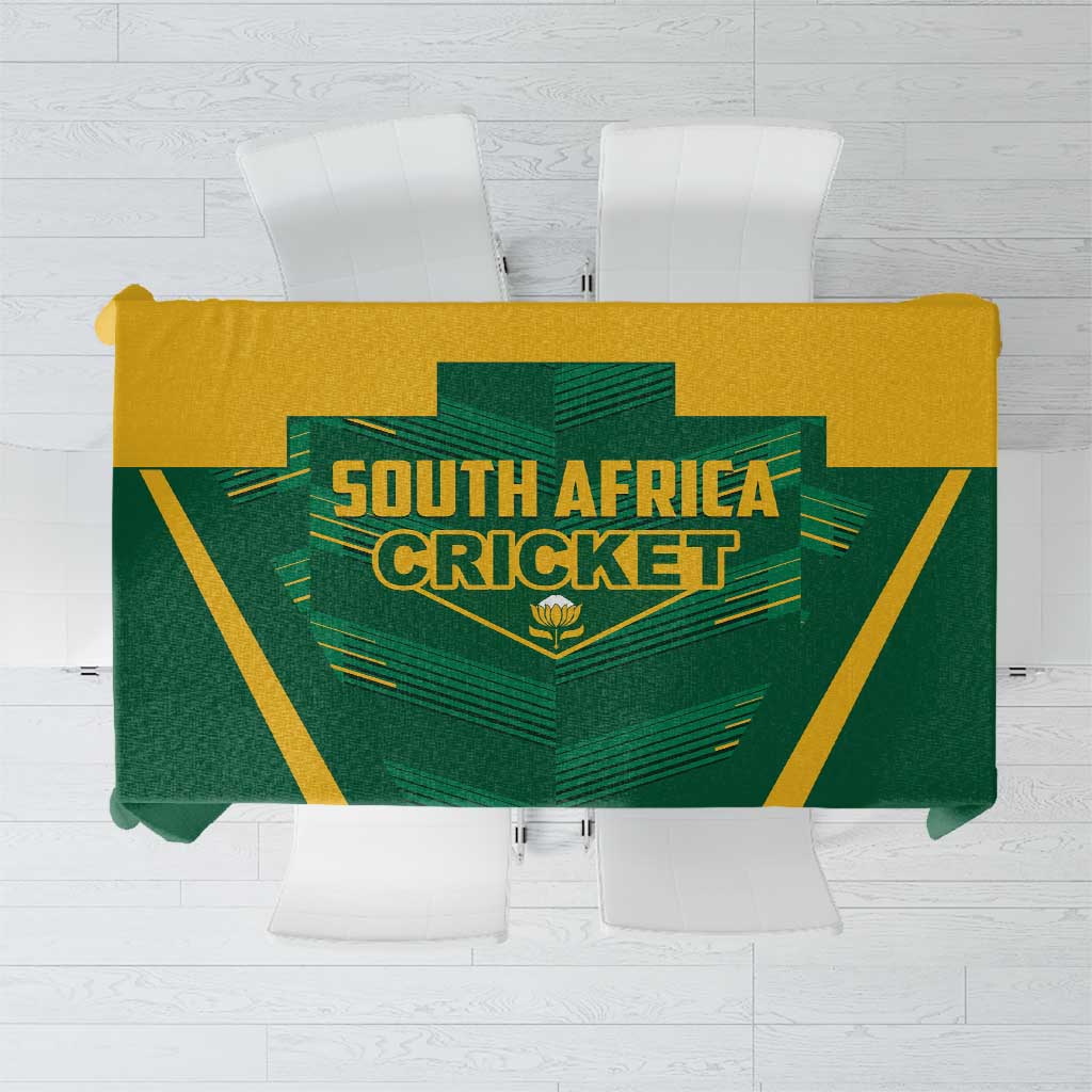 South Africa Cricket Tablecloth SA Protea Woza Nawe