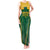 Custom South Africa Cricket Tank Maxi Dress SA Protea Woza Nawe