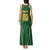 Custom South Africa Cricket Tank Maxi Dress SA Protea Woza Nawe