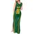 Custom South Africa Cricket Tank Maxi Dress SA Protea Woza Nawe