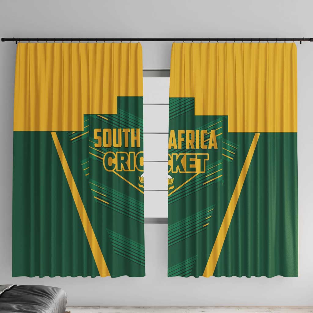 South Africa Cricket Window Curtain SA Protea Woza Nawe