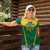 Custom South Africa Cricket Women Polo Shirt SA Protea Woza Nawe