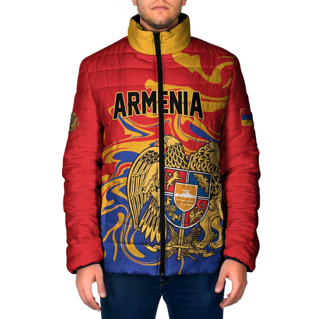 Personalized Republic of Armenia Padded Jacket Hayastani Hanrapetut'yun