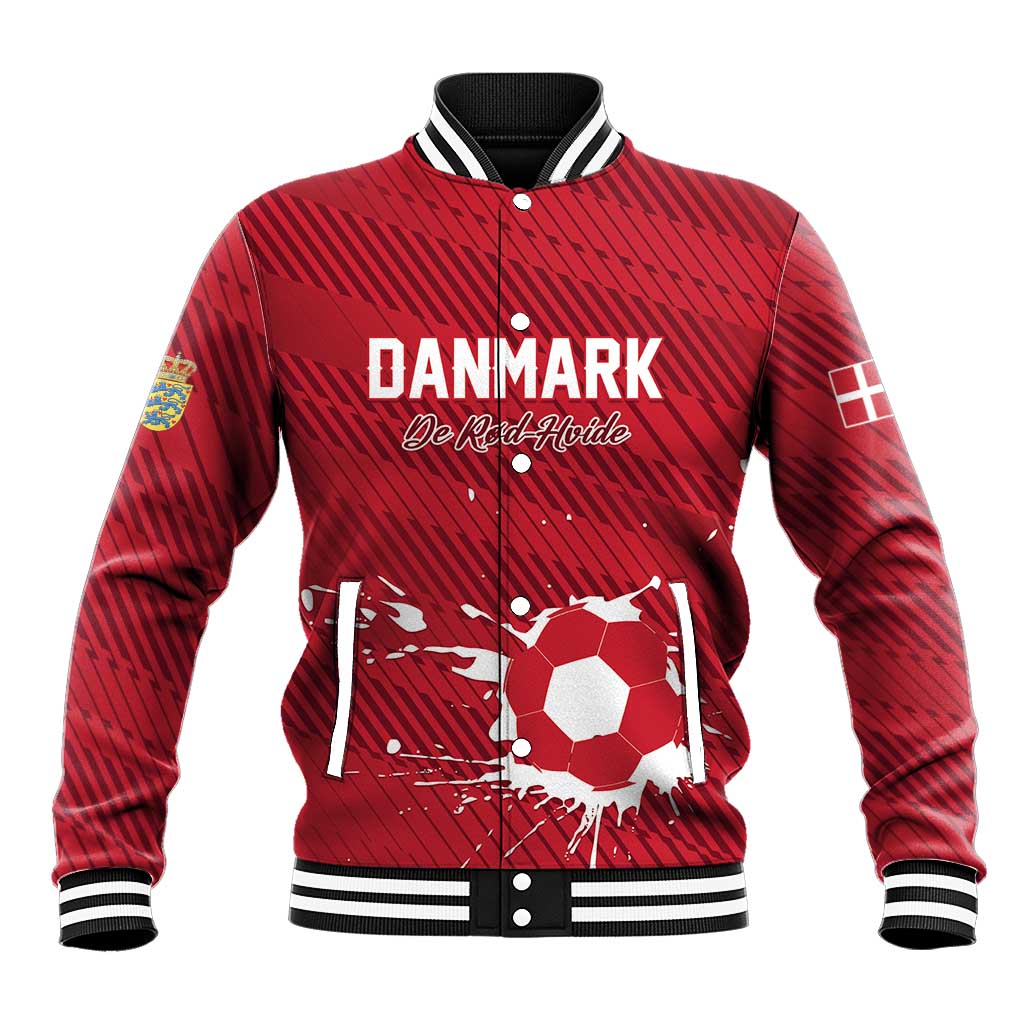 Custom Football 2026 Denmark Baseball Jacket Danish Dynamite Go