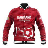Custom Football 2026 Denmark Baseball Jacket Danish Dynamite Go