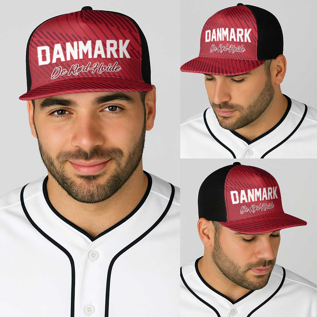 Football 2026 Denmark Baseball Net Cap Danish Dynamite Go