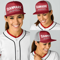Football 2026 Denmark Baseball Net Cap Danish Dynamite Go