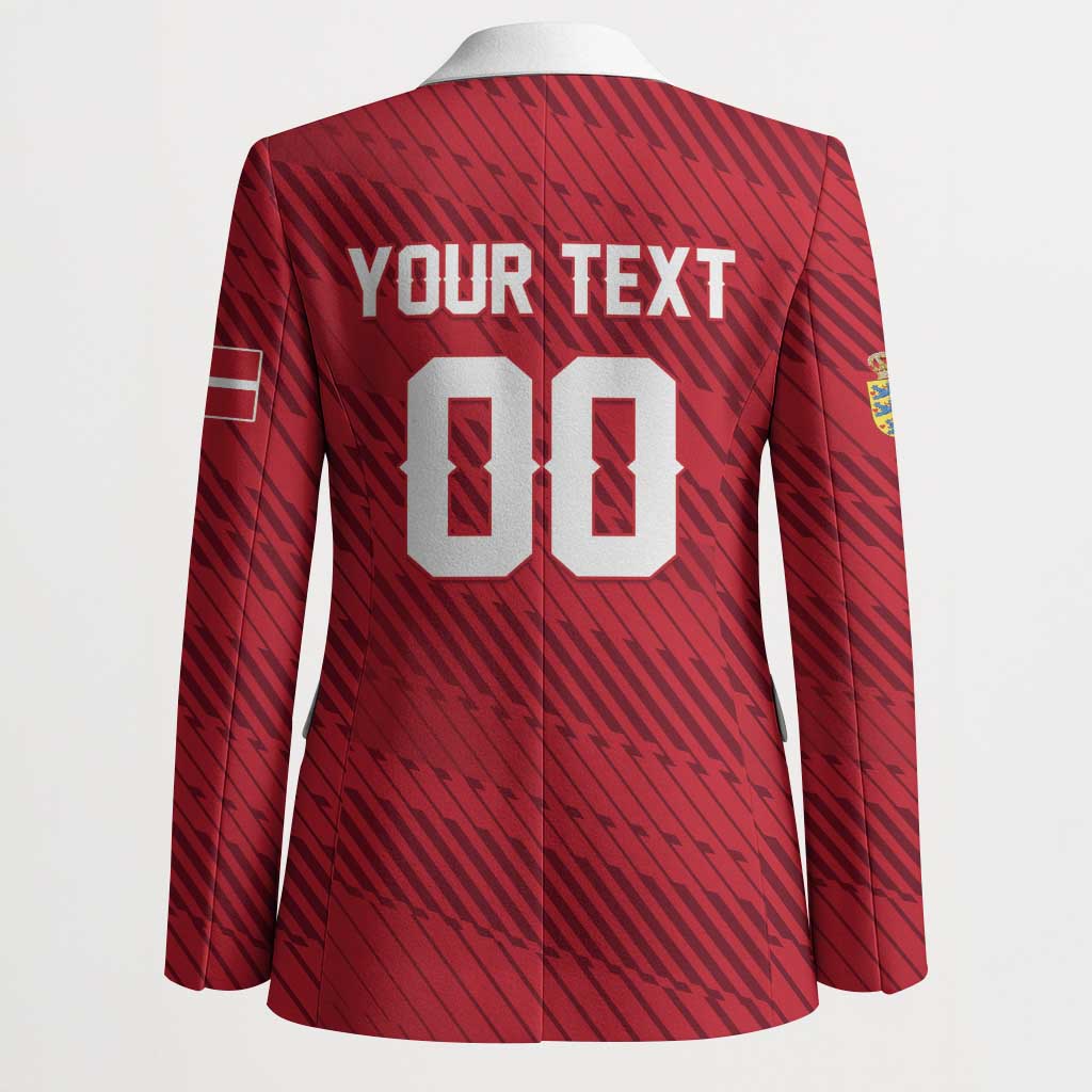 Custom Football 2026 Denmark Blazer Danish Dynamite Go
