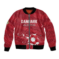 Custom Football 2026 Denmark Bomber Jacket Danish Dynamite Go