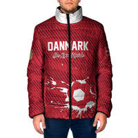 Custom Football 2026 Denmark Padded Jacket Danish Dynamite Go