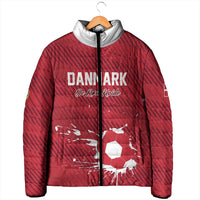 Custom Football 2026 Denmark Padded Jacket Danish Dynamite Go