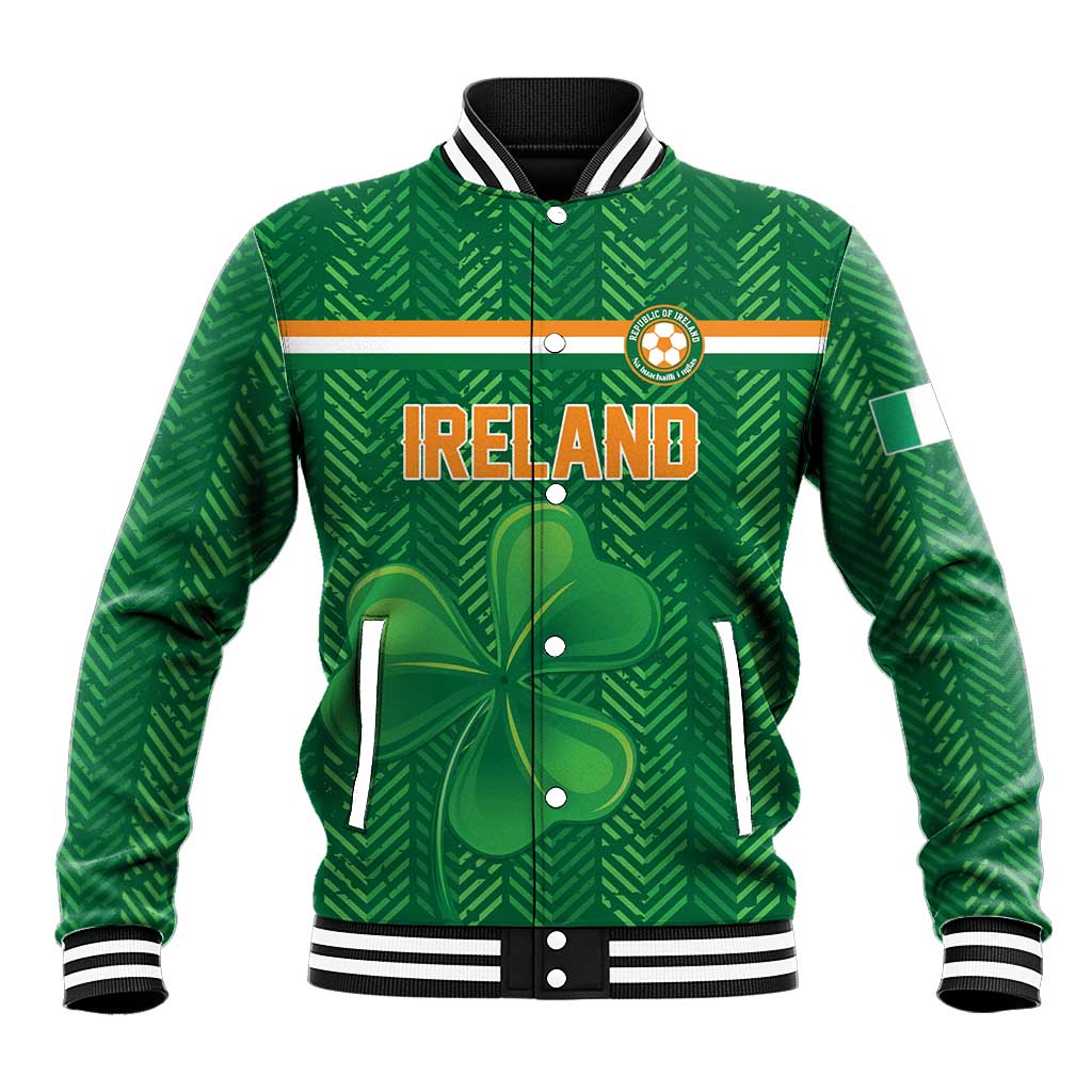 Custom Football 2026 Ireland Baseball Jacket The Boys in Green Come On