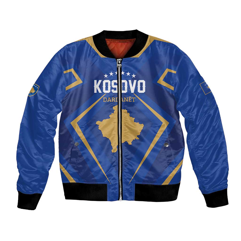 Custom Football 2026 Kosovo Bomber Jacket Dardanet Go Glory