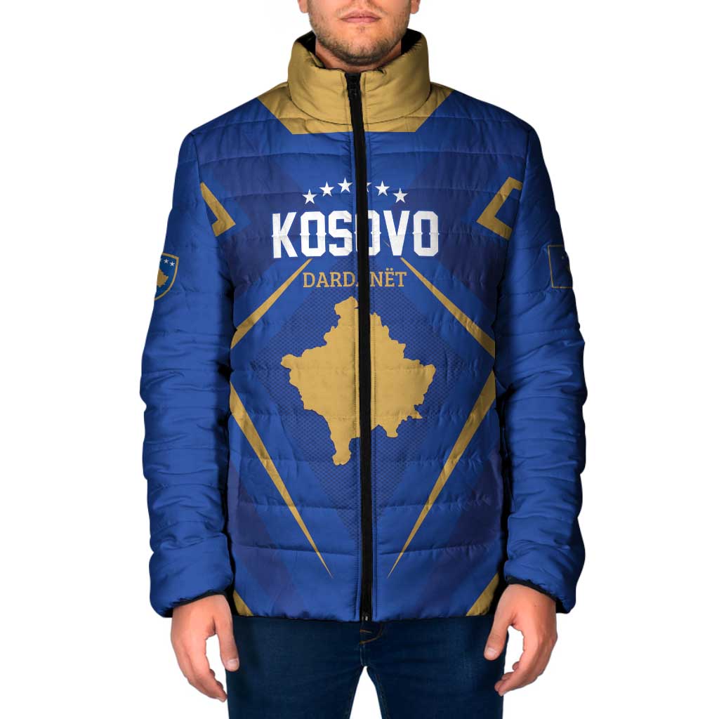 Custom Football 2026 Kosovo Padded Jacket Dardanet Go Glory