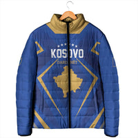 Custom Football 2026 Kosovo Padded Jacket Dardanet Go Glory