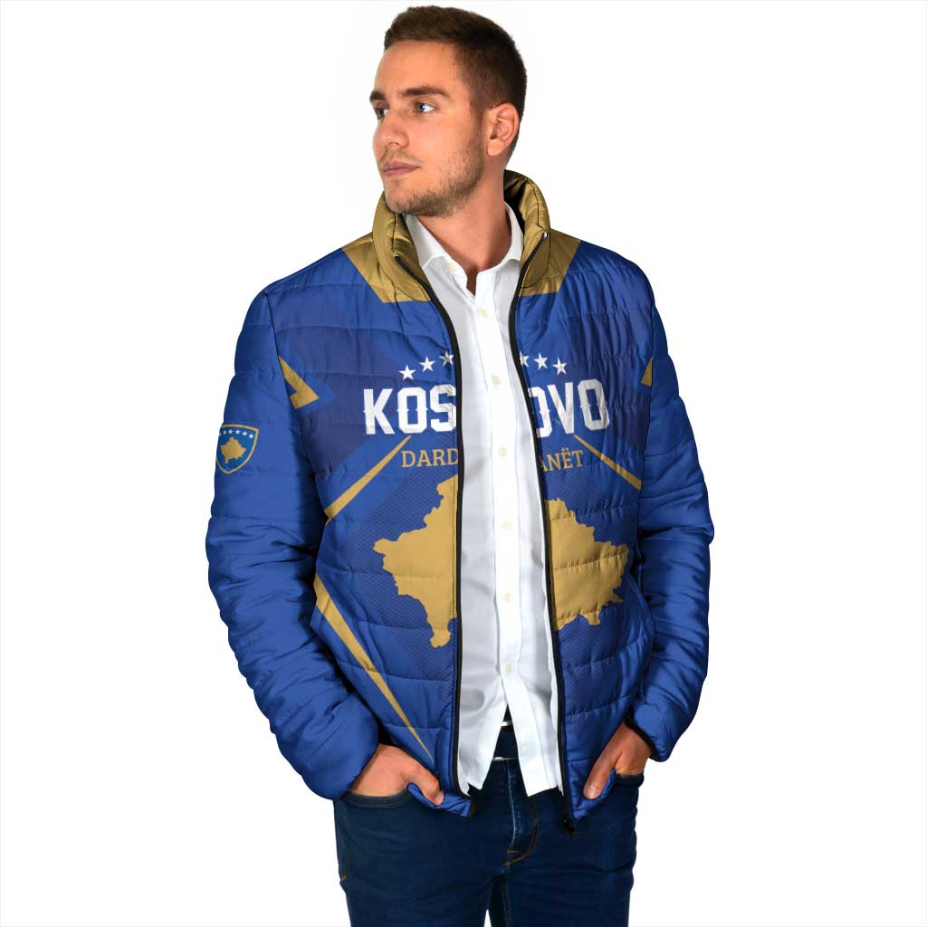 Custom Football 2026 Kosovo Padded Jacket Dardanet Go Glory