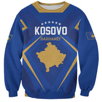 Custom Football 2026 Kosovo Sweatshirt Dardanet Go Glory