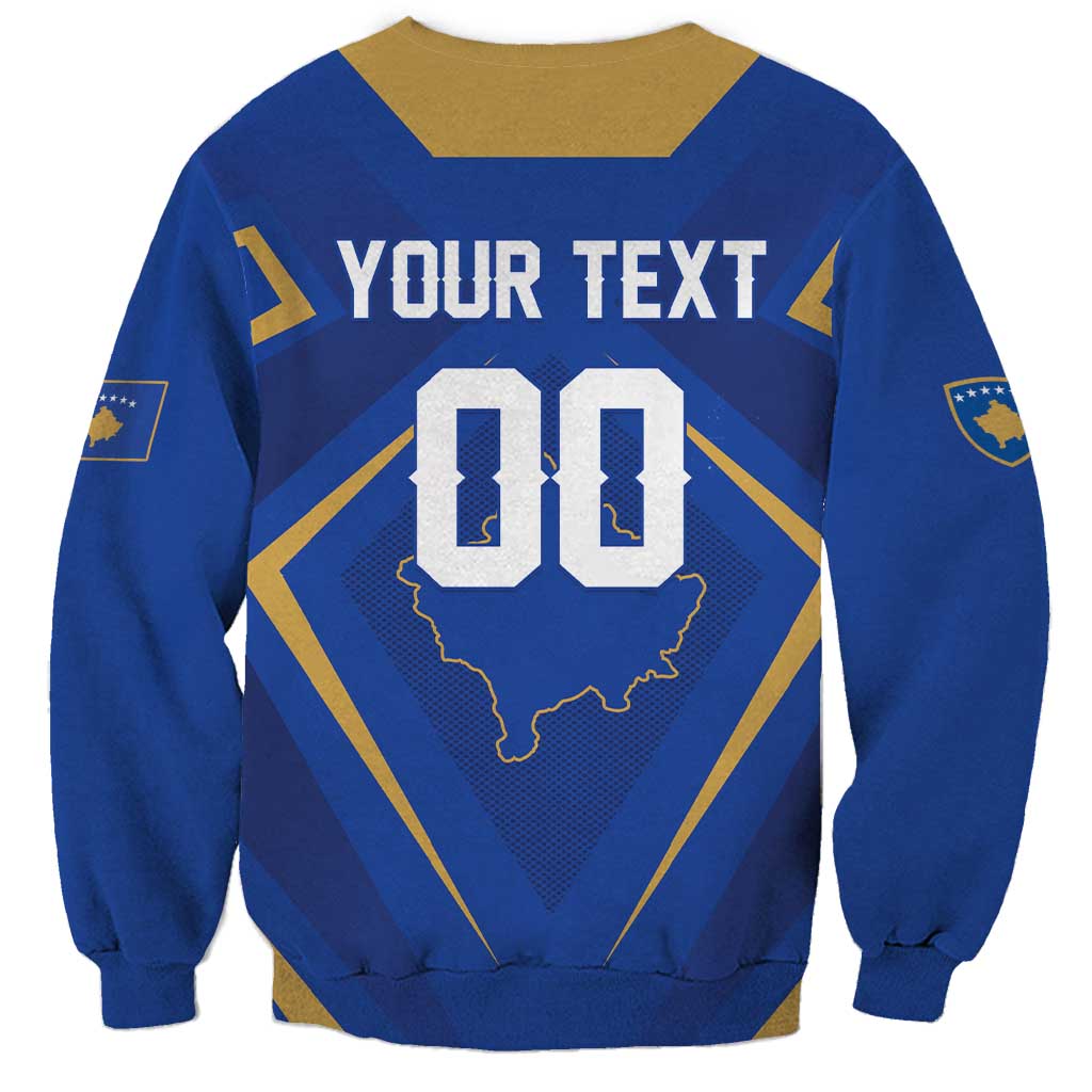 Custom Football 2026 Kosovo Sweatshirt Dardanet Go Glory