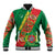 Turkmenistan Flag Day Baseball Jacket Turkmenistan Bitaraplygyn watanydyr - Wonder Print Shop