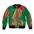 Turkmenistan Flag Day Bomber Jacket Turkmenistan Bitaraplygyn watanydyr - Wonder Print Shop