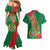 Turkmenistan Flag Day Couples Matching Mermaid Dress and Hawaiian Shirt Turkmenistan Bitaraplygyn watanydyr - Wonder Print Shop