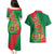 Turkmenistan Flag Day Couples Matching Puletasi and Hawaiian Shirt Turkmenistan Bitaraplygyn watanydyr - Wonder Print Shop