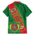 Turkmenistan Flag Day Family Matching Long Sleeve Bodycon Dress and Hawaiian Shirt Turkmenistan Bitaraplygyn watanydyr - Wonder Print Shop