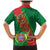 Turkmenistan Flag Day Family Matching Mermaid Dress and Hawaiian Shirt Turkmenistan Bitaraplygyn watanydyr - Wonder Print Shop