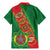 Turkmenistan Flag Day Family Matching Mermaid Dress and Hawaiian Shirt Turkmenistan Bitaraplygyn watanydyr - Wonder Print Shop