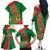 Turkmenistan Flag Day Family Matching Off The Shoulder Long Sleeve Dress and Hawaiian Shirt Turkmenistan Bitaraplygyn watanydyr - Wonder Print Shop