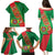 Turkmenistan Flag Day Family Matching Puletasi and Hawaiian Shirt Turkmenistan Bitaraplygyn watanydyr - Wonder Print Shop