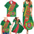 Turkmenistan Flag Day Family Matching Summer Maxi Dress and Hawaiian Shirt Turkmenistan Bitaraplygyn watanydyr - Wonder Print Shop