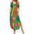 Turkmenistan Flag Day Family Matching Summer Maxi Dress and Hawaiian Shirt Turkmenistan Bitaraplygyn watanydyr - Wonder Print Shop