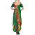 Turkmenistan Flag Day Family Matching Summer Maxi Dress and Hawaiian Shirt Turkmenistan Bitaraplygyn watanydyr - Wonder Print Shop