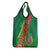 Turkmenistan Flag Day Grocery Bag Turkmenistan Bitaraplygyn watanydyr