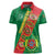 Turkmenistan Flag Day Women Polo Shirt Turkmenistan Bitaraplygyn watanydyr - Wonder Print Shop