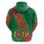 Turkmenistan Flag Day Zip Hoodie Turkmenistan Bitaraplygyn watanydyr - Wonder Print Shop