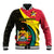 Mozambique Independence Day Baseball Jacket Muzambhiki 1975 Anniversary - Wonder Print Shop