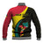 Mozambique Independence Day Baseball Jacket Muzambhiki 1975 Anniversary - Wonder Print Shop