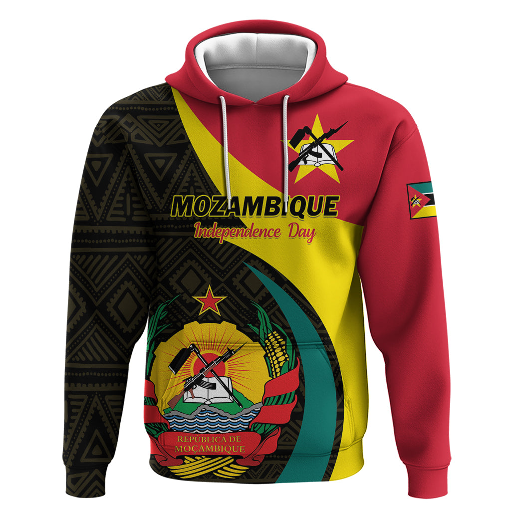 Mozambique Independence Day Hoodie Muzambhiki 1975 Anniversary - Wonder Print Shop