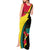 Mozambique Independence Day Tank Maxi Dress Muzambhiki 1975 Anniversary - Wonder Print Shop