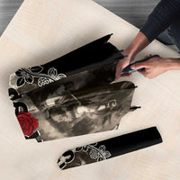 Kentucky Run For The Rose Umbrella Beige Rose Floral