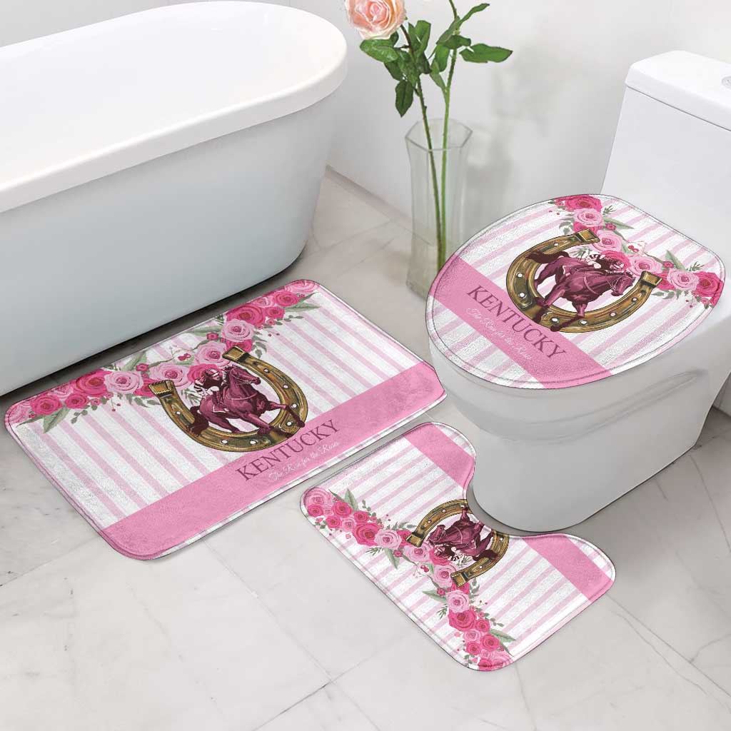 Kentucky Horse Racing Bathroom Set Run For The Rose