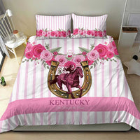 Kentucky Horse Racing Bedding Set Run For The Rose