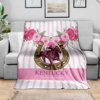 Kentucky Horse Racing Blanket Run For The Rose