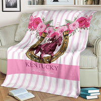Kentucky Horse Racing Blanket Run For The Rose